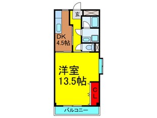 コーポフォレストの物件間取画像